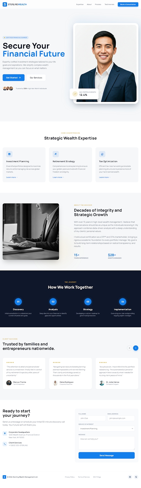 Financial Advisor Variant 1